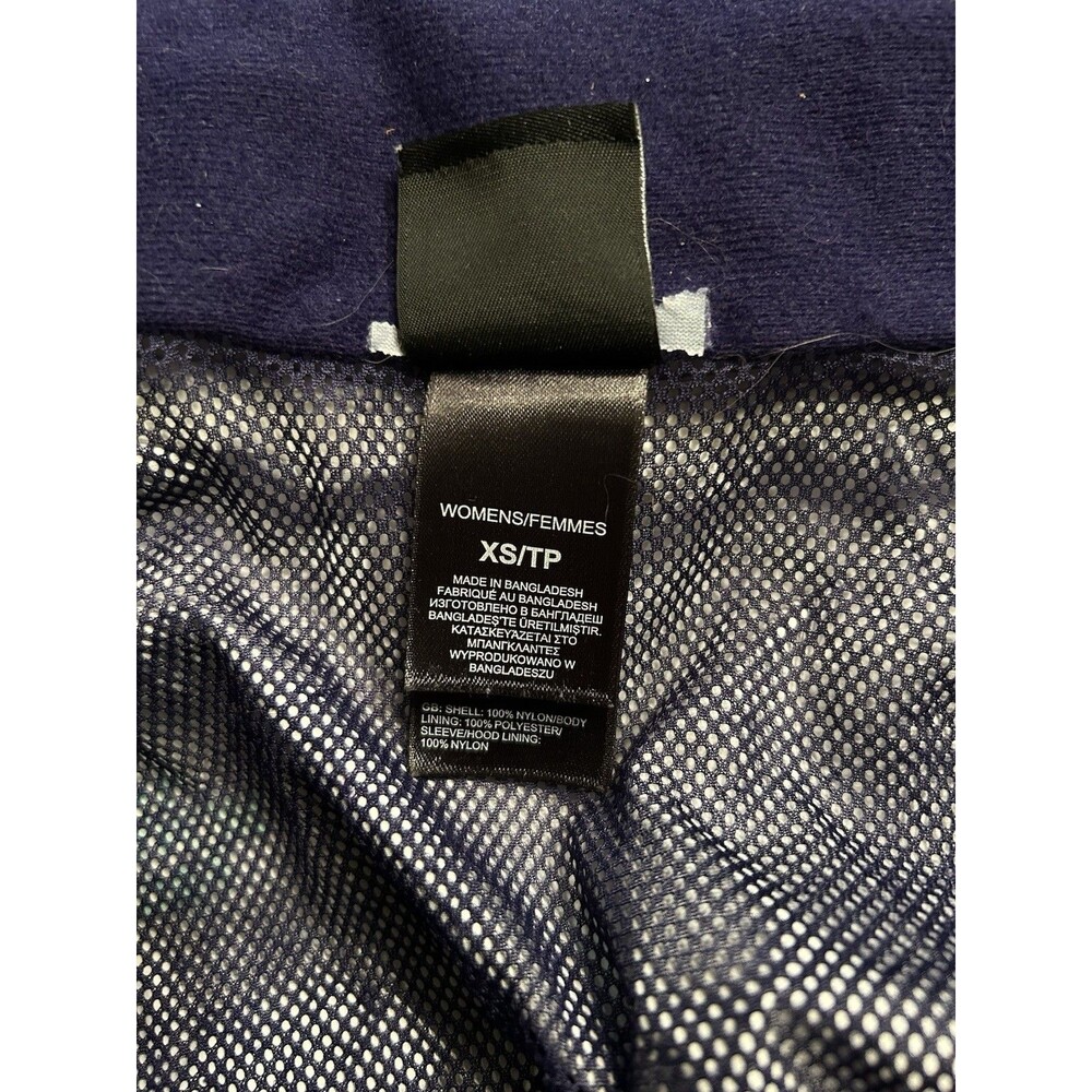 The Northface Hyvent Windbreaker Dark Purple Water Repellent Size XS - Picture 3 of 4